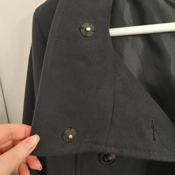 Double-Breasted Navy Jacket - Picture 7 of 8